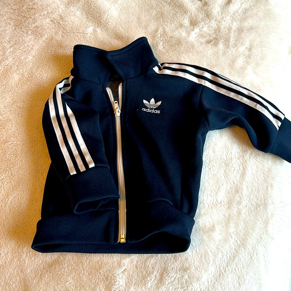 9M Navy Adidas Track Jacket